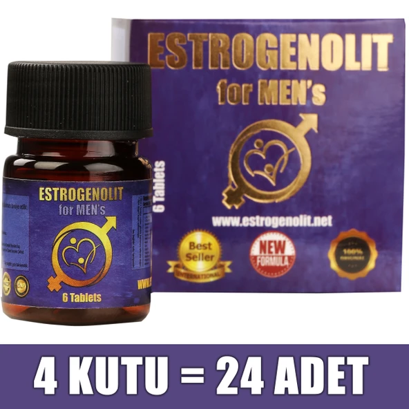 Erkekler Için Gıda Takviyesi (4 Kutu - 24 Adet)