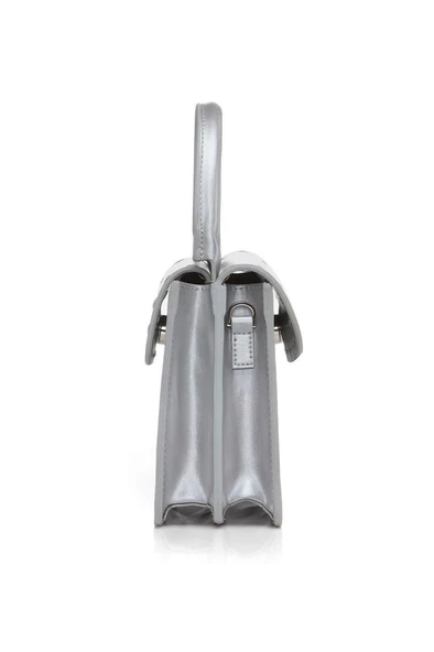 Case Look Kadın Silver Mini Çanta Megan 03 - Resim 9