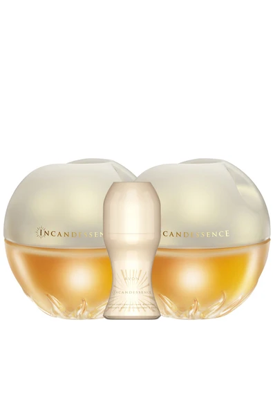AVON Incandessence Kadın Parfüm İkili Set ve Rollon Paketi - 1