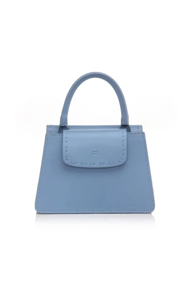 Case Look Kadın Mavi Mini Çanta Megan 05 - Resim 4