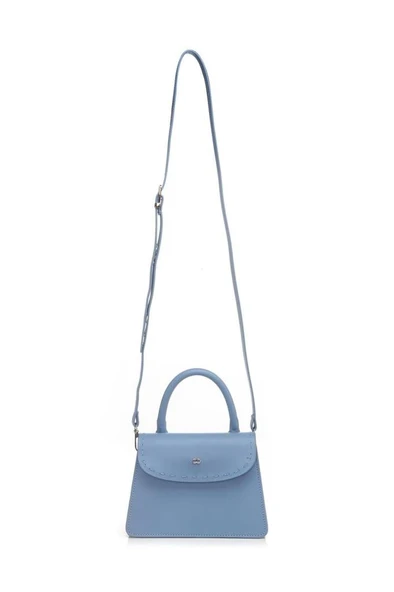 Case Look Kadın Mavi Mini Çanta Megan 05 - Resim 6