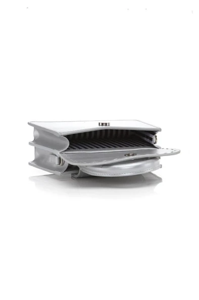Case Look Kadın Silver Mini Çanta Megan 03 - Resim 5