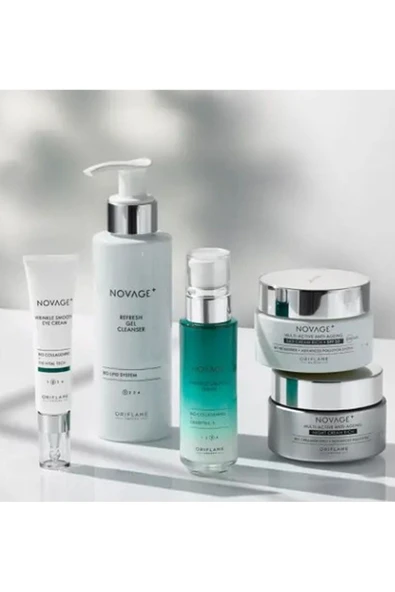 ORİFLAME Novage+ Wrinkle Smooth Rutini Cilt Bakım Seti - 4