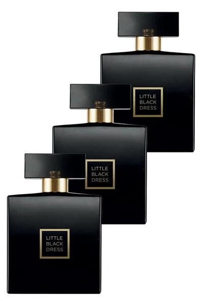 AVON Little Black Dress Kadın Parfüm Edp 50 Ml. Üçlü Set ürün görseli 1