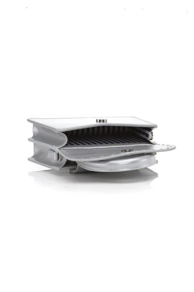Case Look Kadın Silver Mini Çanta Megan 03 - Resim 11