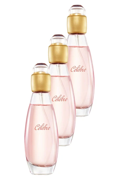 AVON Celebre Kadın Parfüm Edt 50 Ml. Üçlü Set - Resim 2