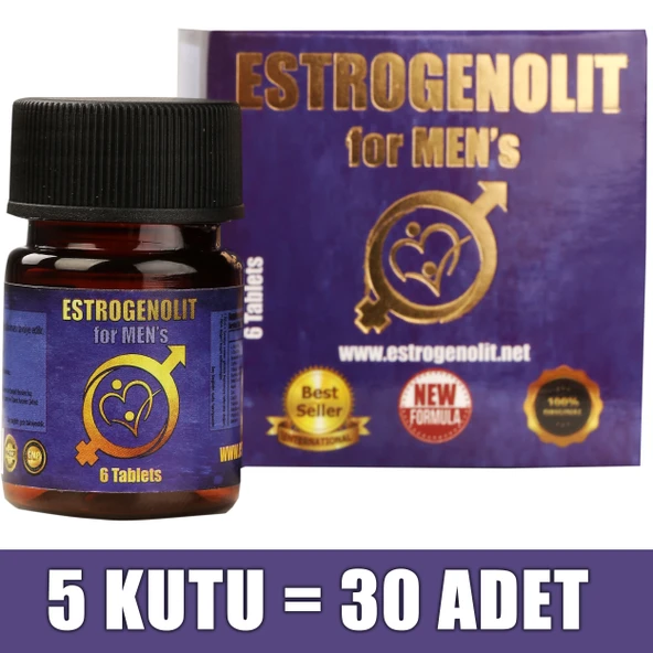 Erkekler Için Gıda Takviyesi (5 Kutu - 30 Adet) ürün görseli