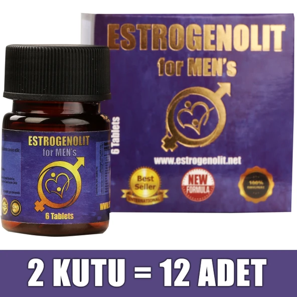 Erkekler Için Gıda Takviyesi (2 Kutu - 12 Adet)