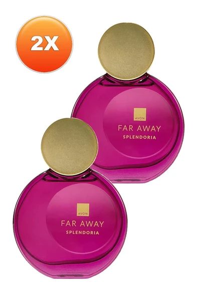 AVON Far Away Splendoria Kadın Parfüm Edp 50 Ml. İkili Set - Resim 2