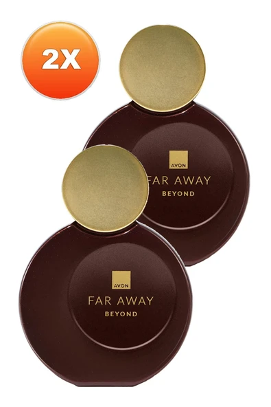 AVON Far Away Beyond Kadın Parfüm Edp 50 Ml. İkili Set - Resim 2