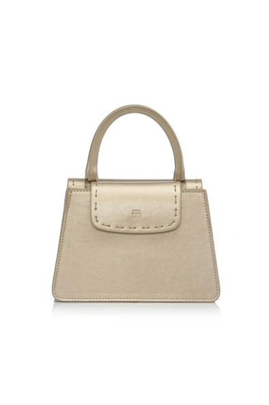 Case Look Kadın Gold Mini Çanta Megan 02 - Resim 4