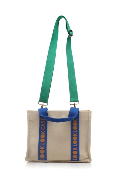 Case Look Kadın Kanvas Bej-Hardal Omuz Çantası Edna 01 - Resim 12