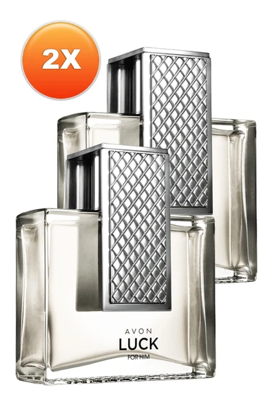 AVON Luck Erkek Parfüm Edt 75 Ml. İkili Set - 1