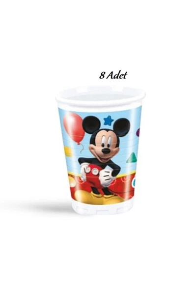 KİKAJOY Mickey Playful Plastik Bardak 200cc