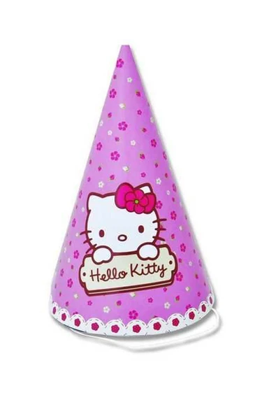 PARTY Külah Şapka Hello Kitty Pk:6-12