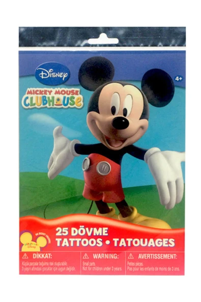 PARTİ BULUTU Mickey Lisanslı Dövme