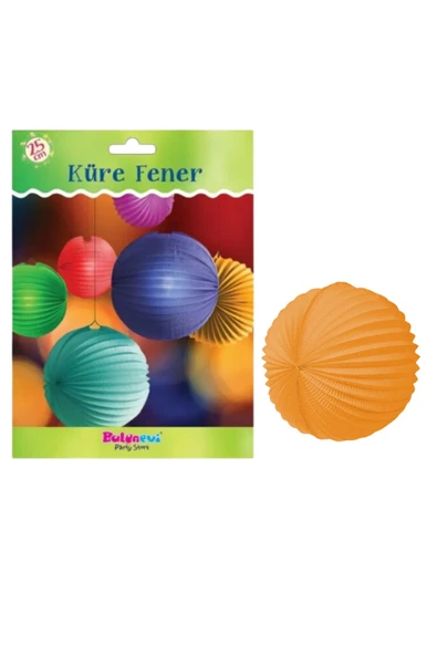BALONEVİ Carnaval Küre Fener  25 cm - 3