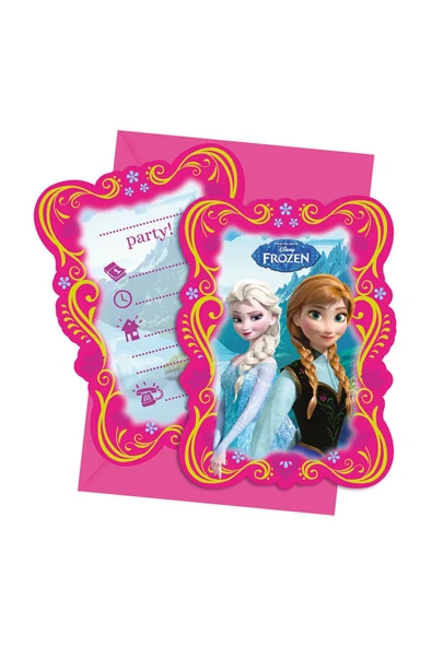 PROCOS Frozen 6'lı Davetiye