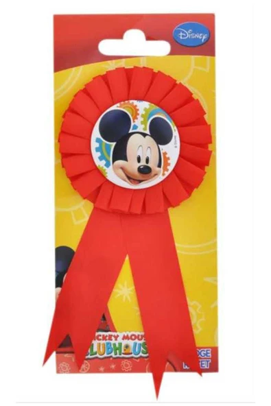 BALONEVİ Mickey Mouse Rozet /