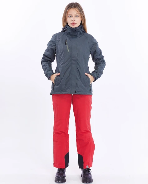 Mapamyumco 3in1 HAKİ Kadın Mont-HAKİ ürün görseli 1