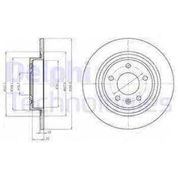 ARKA FREN AYNASI ASTRA J 1.3CDTI 1.4 1.6 1.7 ZAFIRA TOURER C 1.4-1.6-1.8-2.0 CDTI 09-- - DELPHI BG4279