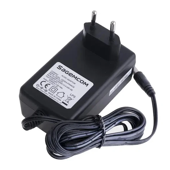 Sagemcom 12V 2A Modem ve Arduino Uyumlu Priz Tipi Adaptör MSP-C2000IC12.0-24F-DE - 5