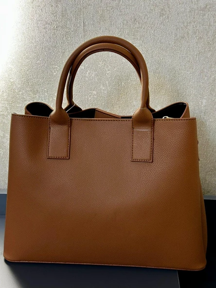 Armine Kartlık ve Bileklik Hediyeli El Ve Kol Çantası Omuz Çantası VS.BLKT.0133 - Resim 6