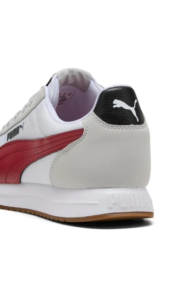 Puma R78 Lightwind 400267 04 Erkek Yürüyüş ve Koşu Ayakkabısı Beyaz Kırmızı 40-45 - 5