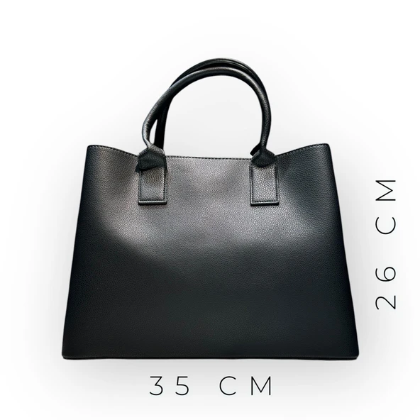 Armine Kartlık ve Bileklik Hediyeli El Ve Kol Çantası Omuz Çantası VS.BLKT.0131 - Resim 2