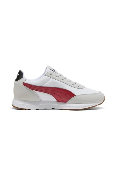 Puma R78 Lightwind 400267 04 Erkek Yürüyüş ve Koşu Ayakkabısı Beyaz Kırmızı 40-45 - 6
