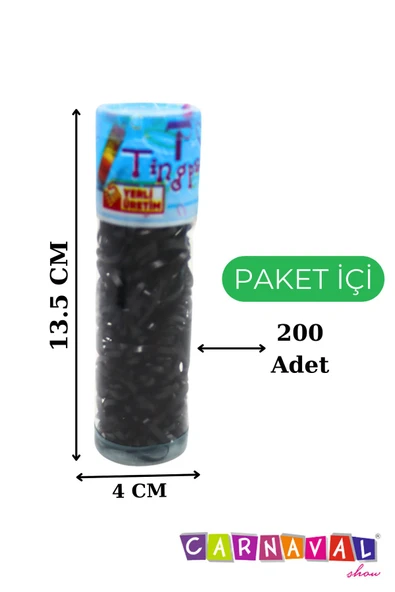 CARNAVAL Kutulu Perma Lastik Saç Tokası - 2