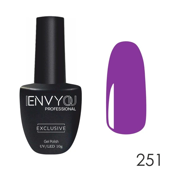 Envy Kalıcı Oje Exclusive Seçkin Mor 10gr No:251 ürün görseli