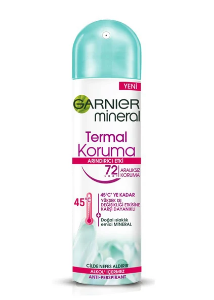 Garnier Anti - Perspirant Kadın Deodorant - Termal Koruma 150 Ml ürün görseli 1