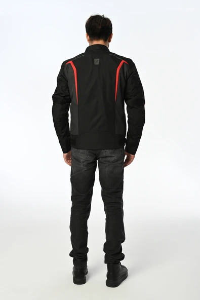 LS2 SEPANG MOTOSİKLET MONTU SİYAH-GRİ-KIRMIZI - 5