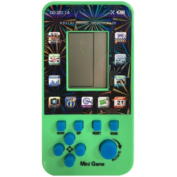 Nessiworld  Tetris Game Tetris Oyun Konsolu 158A