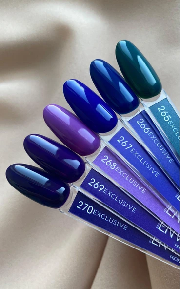 Envy Kalıcı Oje Exclusive Koyu Lacivert 10gr No:270 - Resim 2