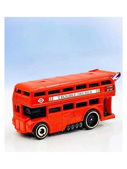 Hot Wheels Tekli Arabalar Trouble Decker-HKG63 - 2