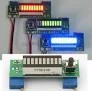 Diy kitLM3914 10 Segment 5V 12V pil kapasitesi güç seviyesi kırmızı LED göstergesi DEMONTE - 2
