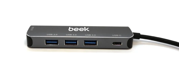 Beek 4 Port USB Tip C Hub + PD BA-USB-HB3C-4A1C - 2