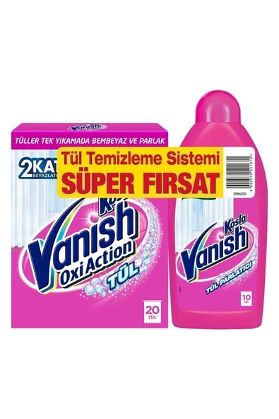 Kosla Tül Temizleyici Toz 450 gr + Parlatıcı 450 ml Set - 2