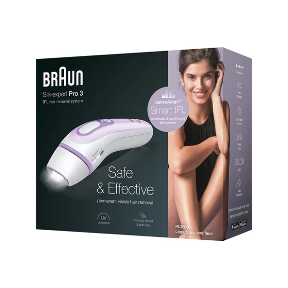 Braun Silk Expert Pro3 PL3000 IPL Lazer Epilasyon Aleti - 6