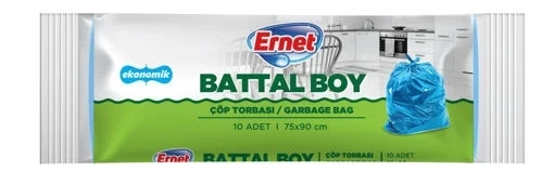 ERNET BATTAL BOY ÇÖP TORBASI 10lu