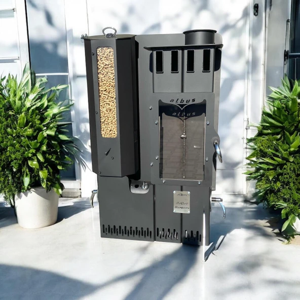 Albu Soba Şömineli Mini Pelet Sobası - 1