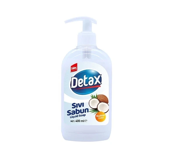 DETAX SIVI SABUN 400ML HİNDİSTAN CEVİZİ