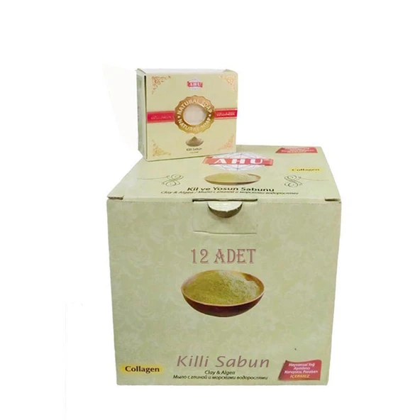 Natural Collagen Killi Sabun - 150 gr x 12 Adet - 4