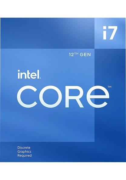 Intel Core i7-12700F 2.1 GHz LGA1700 25 MB Cache 65 W Box İşlemci - 2