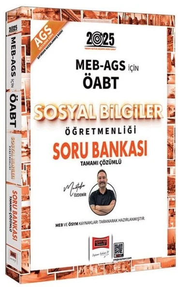 Yargı 2025 ÖABT MEB-AGS Sosyal Bilgiler Öğretmenliği Soru Bankası Çözümlü - Mustafa Özdemir Yargı