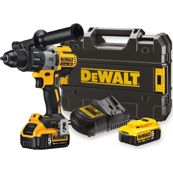 Dewalt DCD996P2 18Volt/5.0Ah Li-ion Çift Akülü Kömürsüz Darbeli Matkap - 4