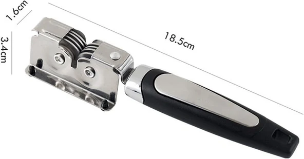 Paslanmaz Çelik Masat Bıçak Makas Bileyici Bileme Aleti Kolay Bıçak Bileme Keskinleştirme Aparatı - 3