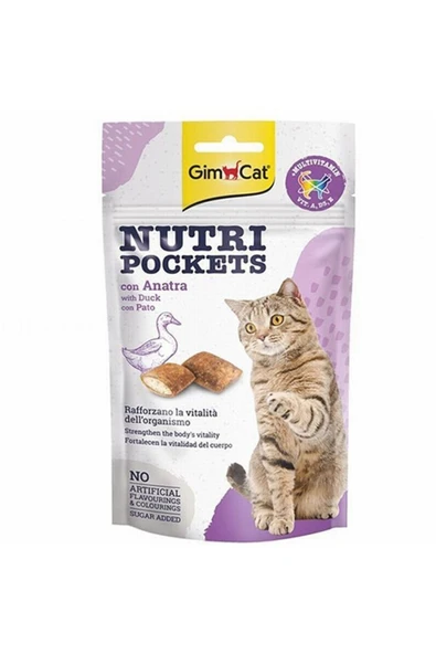 Nutripockets Ördekli Kedi Ödülü 60gr